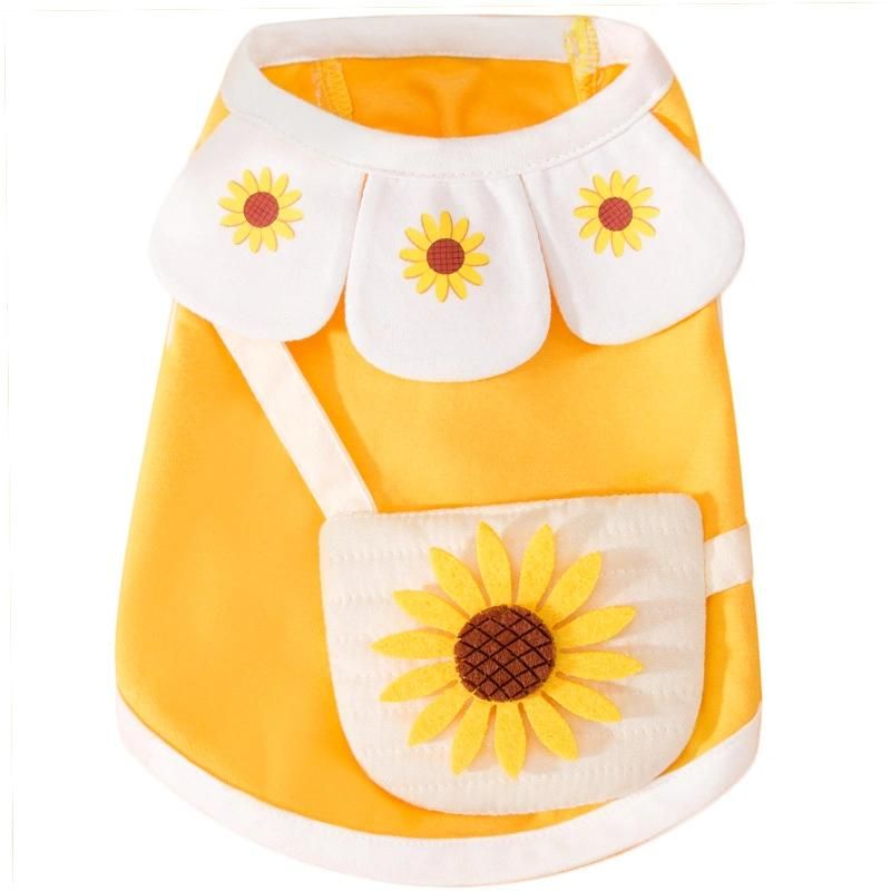 New Arrival Fashionable Cotton T-Shirt Solid Color Teddy Sports Hoodie Dogs Jacket Apparel Pet Cloth