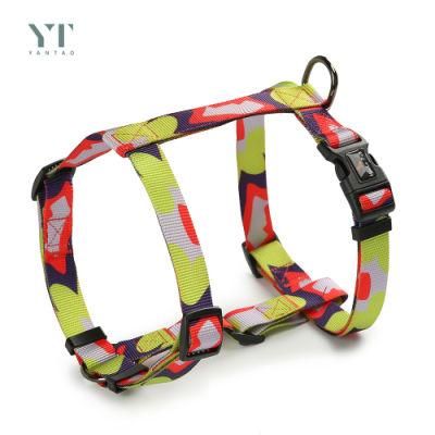 Wholesale H-Shaped Durable Traction Straps Dog Harness with Custom Design for Pet Dogs