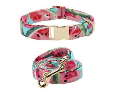 Fashion Different Size Pets-Accessories Newest Luxury High-End Dog Collar with Logo Printed