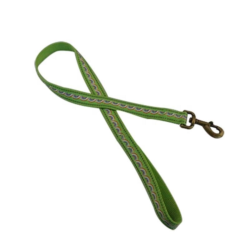 Heavy Duty Custom Pattern Reflective Nylon Dog Leash Fancy Pet Supplies