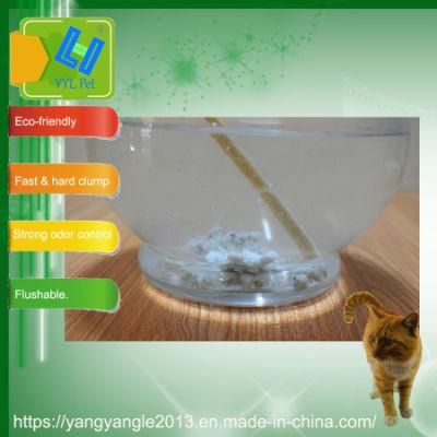 Fast and Hard Clump Active Carbon Cat Litter