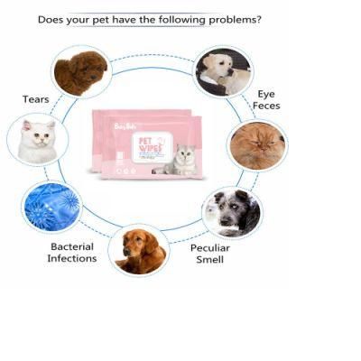 Anti-Bacterial Pet Wipes Non-Woven Unscented