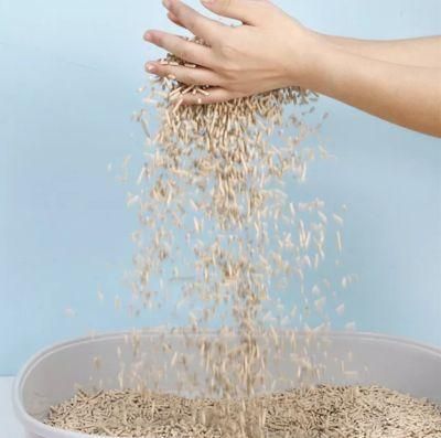 Food Grade Pet Tofu Cat Litter Soluble in Water Quickly Absorb Water Custom Flavor Flushable Bentonite Tofu Cat Litter Pet Product