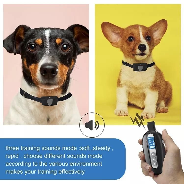 Dog Training Collar GPS Remote Rechargeable Waterproof Electric Shock Collar