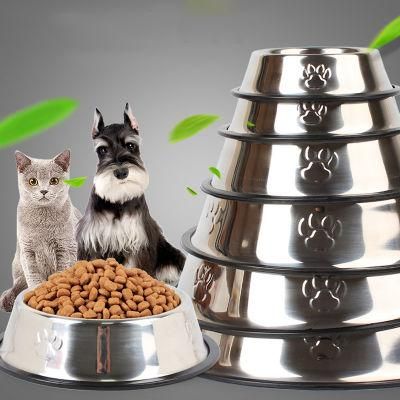 Manufacturer Supply Pet Dog Bowl Cat Bowls Stainless Steel for Pet Dog Cat