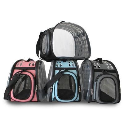Portable Dog Bag Pet Carrirer Outdoor Folding Breathable Portable Cat Bag Dog Backpack