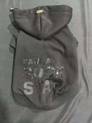 I Am a Rocker Star&quot;Printing Puppy Hoodie Dog Hoodie Wholesale Pet Accessories