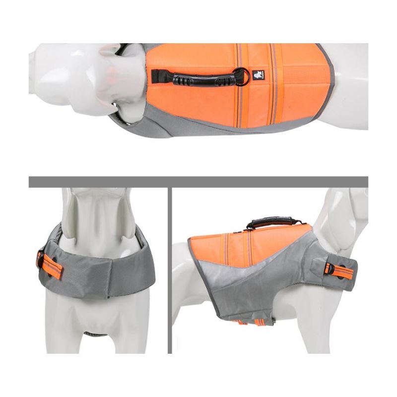 Waterproof Dog Swimming Life Jacket with Handrail Chaquede La Vida Del Perro