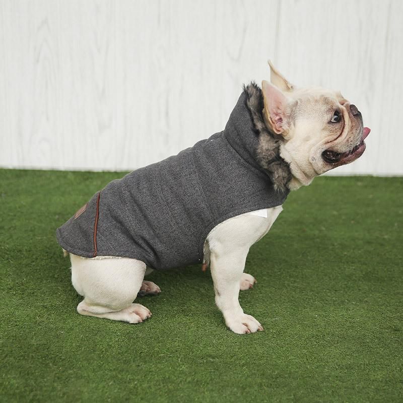 Wholesale Pet Supply Dog Jacket Coldproof Fleece Lined Dog Coat Pet Product
