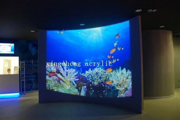 Wall-Mounted Plexiglass Indoor Fish Tank / Acrylic Aquarium