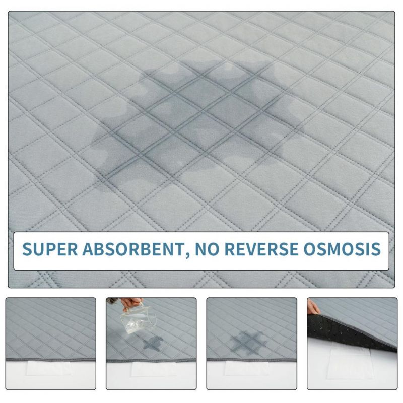 Large Size 4 Layer Super Absorbent Waterproof Non Slip Reusable Toilet Washable Training Dog Pet PEE Pads