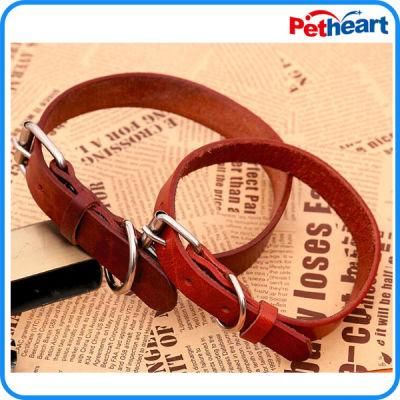 High Quality Pet Accessories Leather Pet Dog Collar Factory Wholesale