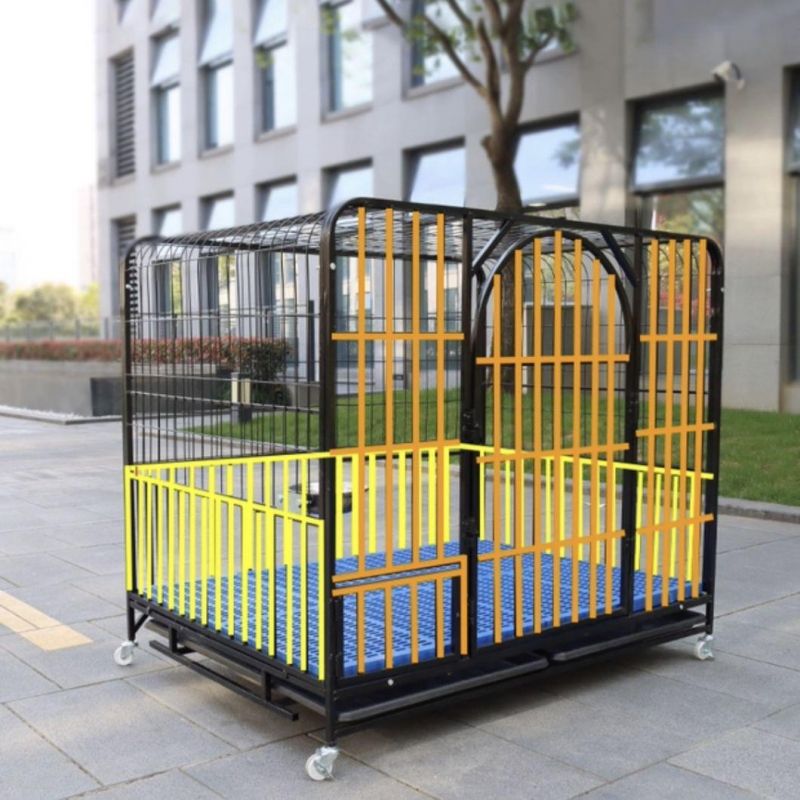 Customize OEM ODM Metal Stainless Kennels Pet Transport Cage Dog Crate