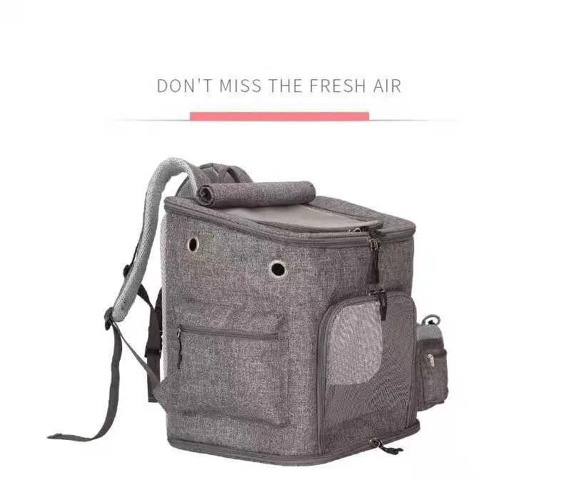 Customize OEM ODM Portable Capsule Pet Carrier Bag Backpack Sling