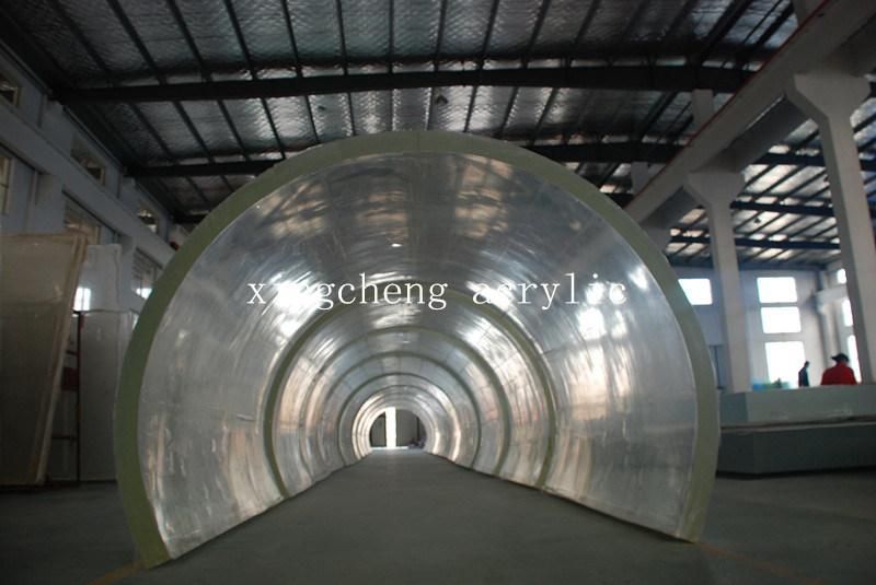 Acrylic/PMMA Tunnel for Aquarium and Oceanarium