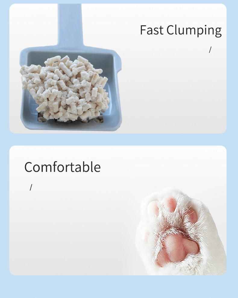 5.5kg Packing Wholesale Price Natural Environmental Clumping Tofu Cat Litter