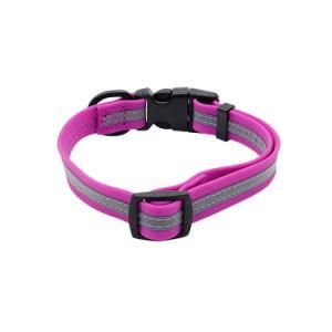 PVC Dog Collar Waterproof Pet Collars Anti-Odor Durable Adjustable