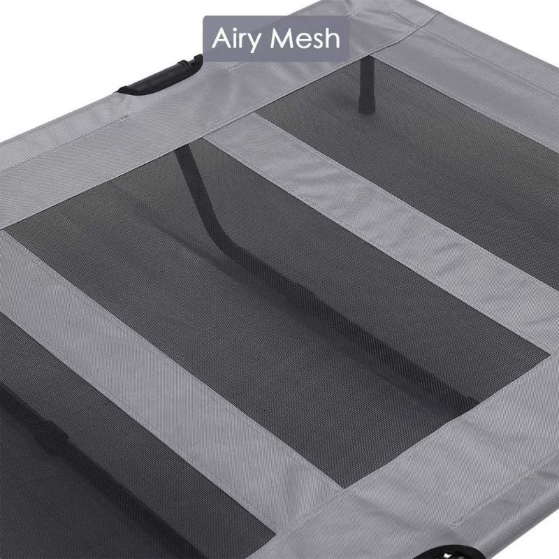 Amazon Hot Sale Pet Outdoor Products Raised Bed Sunshade Portable Dog Camping Bed Pet Tent