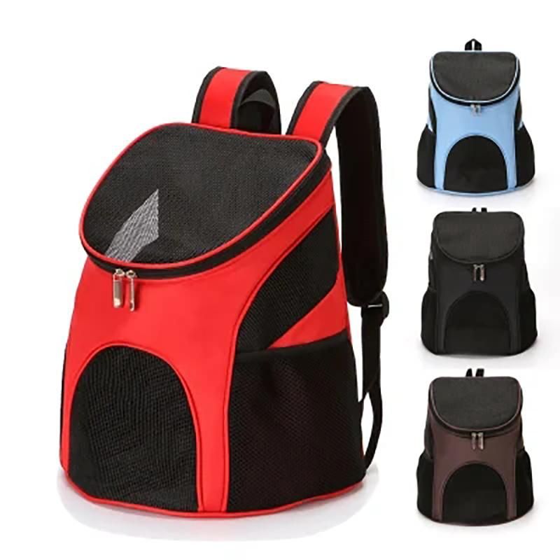 Custom Portable Expandable Breathable Travel Puppy Backpack Lightweight Cat Carrier