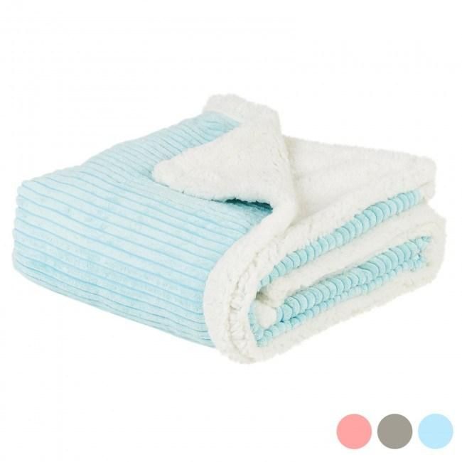 Wholesale Solid/Plain Corduroy Jacquard Flannel Fleece Sherpa Double Layer Pet Blanket