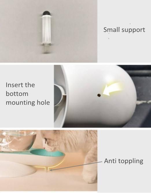 Snail Shaped Cat and Dog Automatic Drinking Bowl Multifunctional Pet Feeder