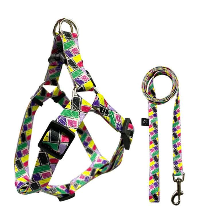 Manufacturer Custom Soft No Pull Pet Dog Harness Vest, Adjustable Designer Dog Harness Leash Set