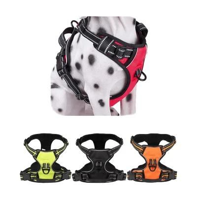 Good Price Heavy Duty Dog Harness, No-Pull Pet Harness with Reflective Light