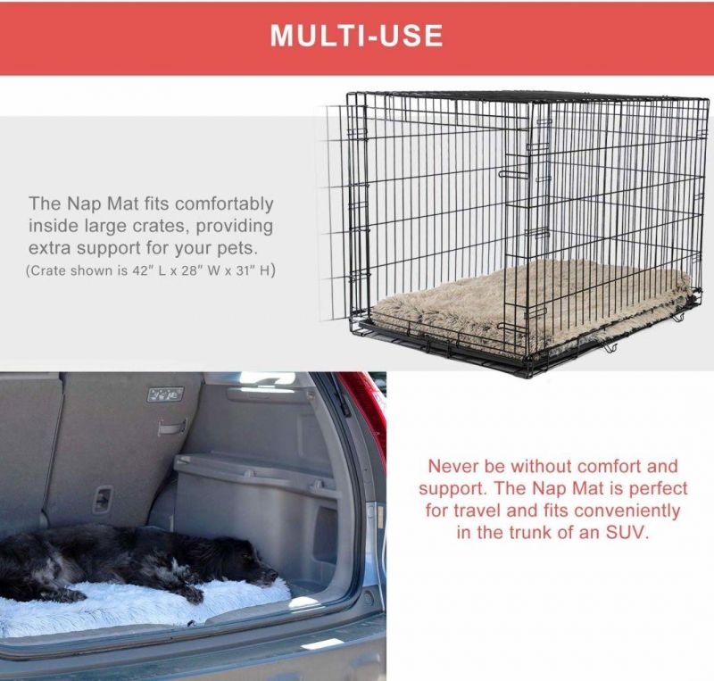 Waterproof Dog Bed Heated Dog Bed with Multiple Sizes Self-Warming Indoor and Outdoor