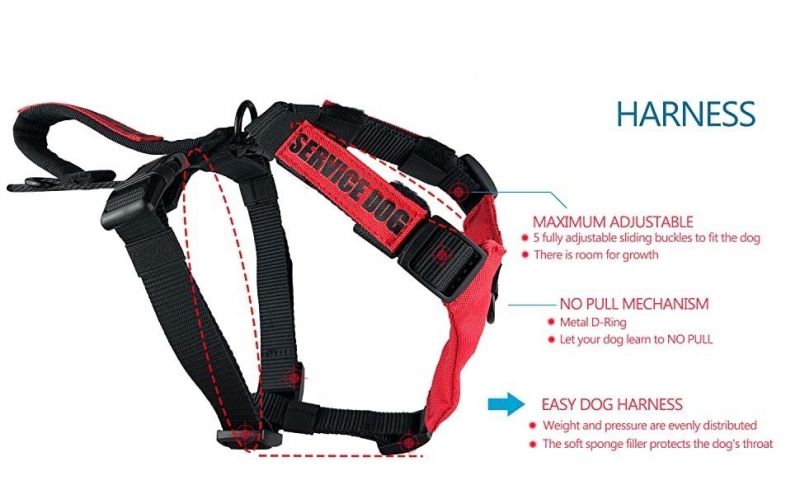 Comfort Step in Dog Harness Easy to Put on for Small/Medium/Large Dog