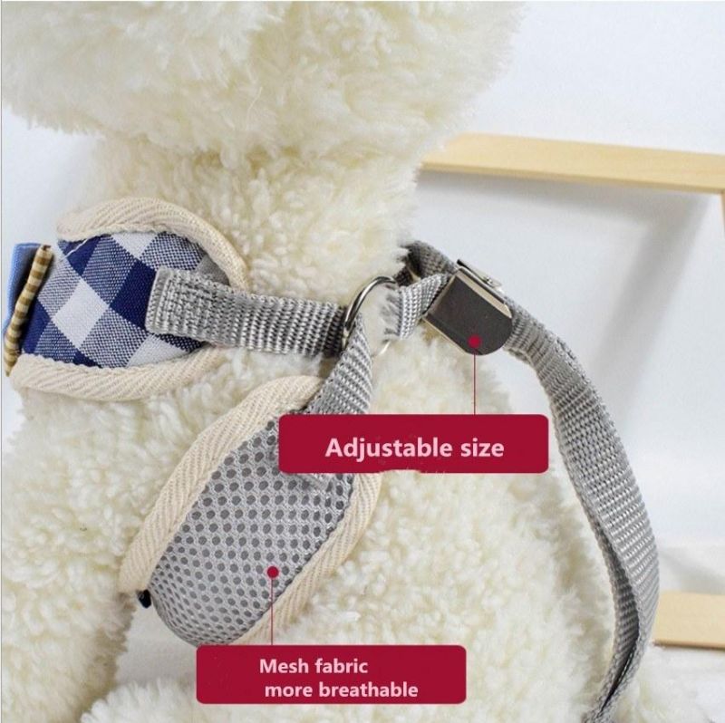 Hot Sale Sublimation Patterns Dog Harness Adjustable Collar Leash Harness Manufacturer