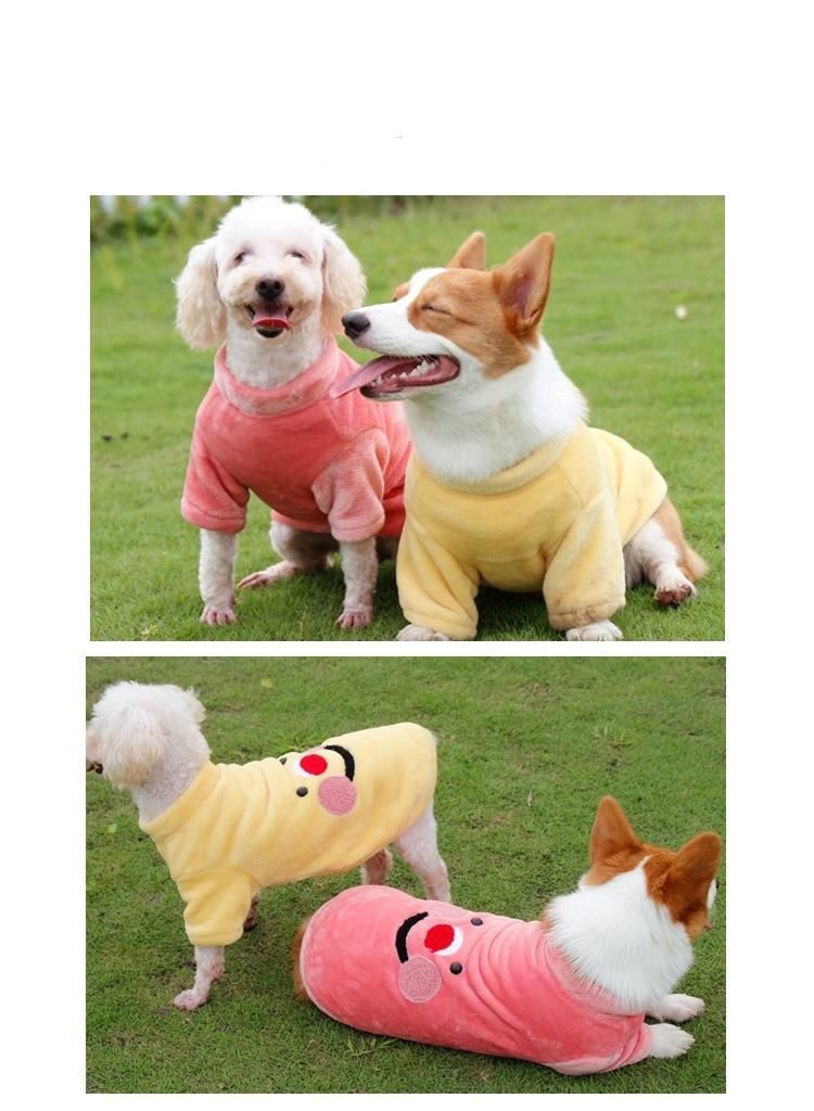 Dog Products, Dog Thermal Pullover, Dog Clown Clothes for Autumn and Winter