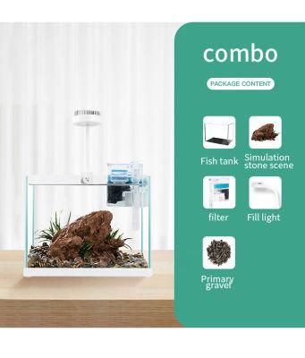 Yee Water Grass Desktop Small Ecological Small Aquarium Fish Tank