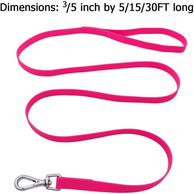 5FT 15FT 30FT Long Durable Recall Lead Made for Puppy Medium and Large Dogs