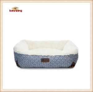 Fashionable Denim Pet House Dog Bed