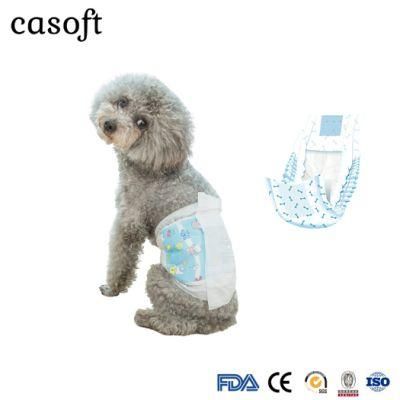 China Manufacture Custom Disposable Bamboo Organic Natural Pet Biodegradable Female Dog Diaper