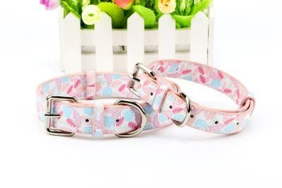 Unique Design High Quality Custom Print Dog Collar Leash