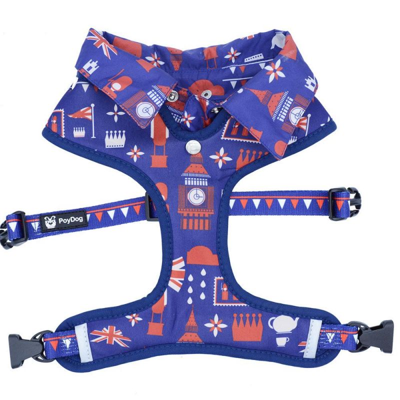 OEM Factory Special Pet Dog Harness with Colorful Collar