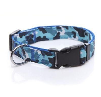 2022 Instgram Hottest Sublimation Polyester Break Away Personal Logo Adjustable Dog Collar