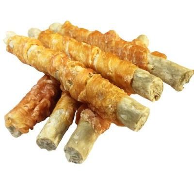 Zero Additive Natural Sweet Chicken Wrap Jerky Dogs Food Dog Treats Dog Dental Chews