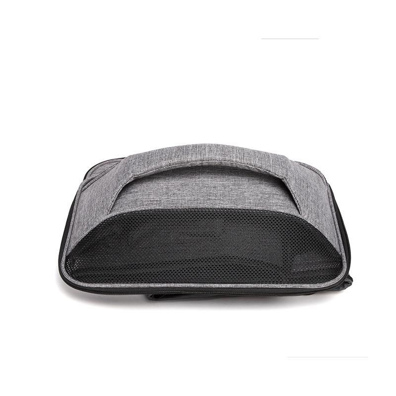 Travel Cats Outgoing Folding High Capacity Soft Potable Dogs Pure Color Handbag