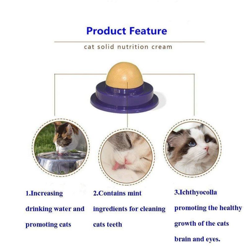 Cat Snacks Licking Sugar Solid Nutrition Gel Energy Ball Cat Treat