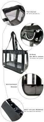 Outdoor Travelling Breathable Portable Transparent Lightweight Pet Carrier Mokofuwa