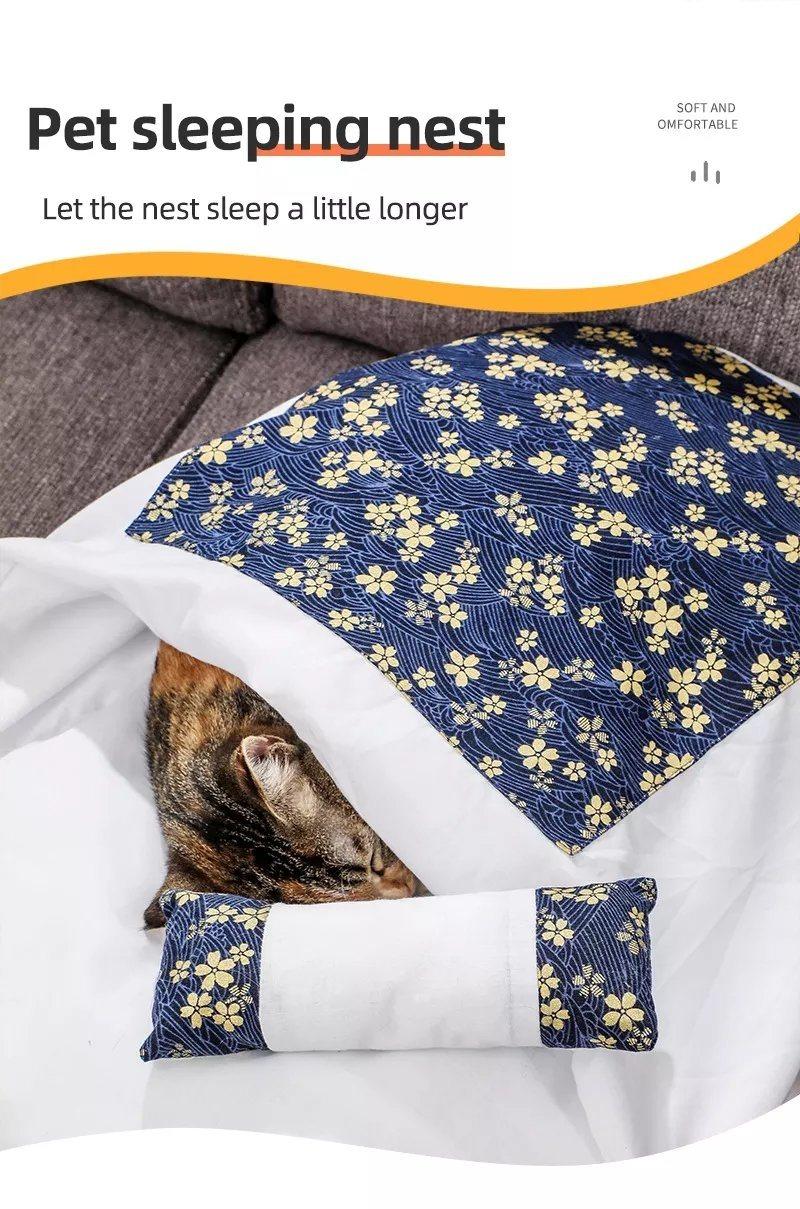 Hot Sale Pet Supplies Cat Sleeping Bag Cat Bed