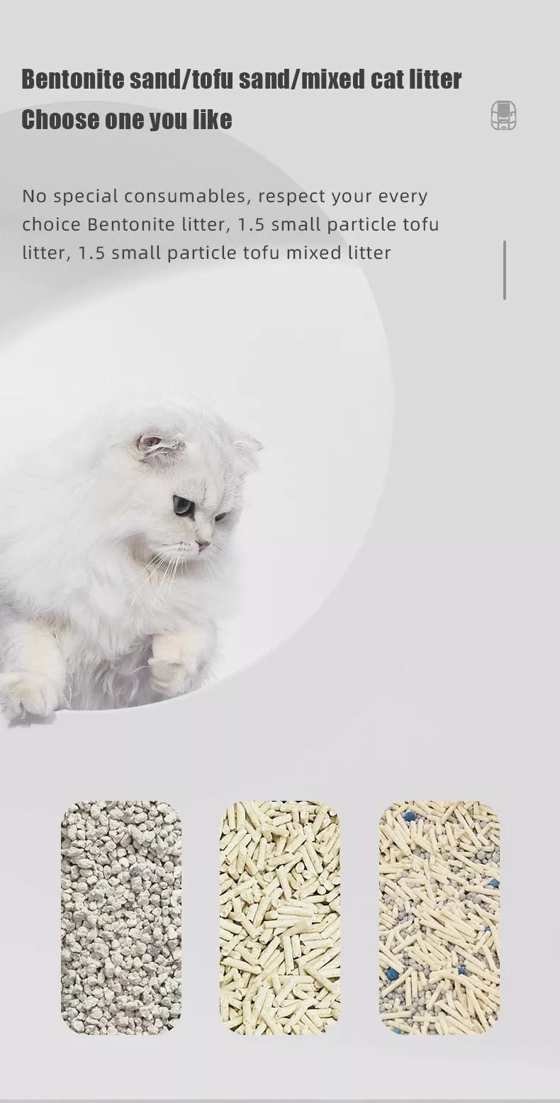 Hot Selling Automatic Self Cleaning Cat Litter Box Intelligent Pet Kitty Litter Basin Cat Toilet for Cats