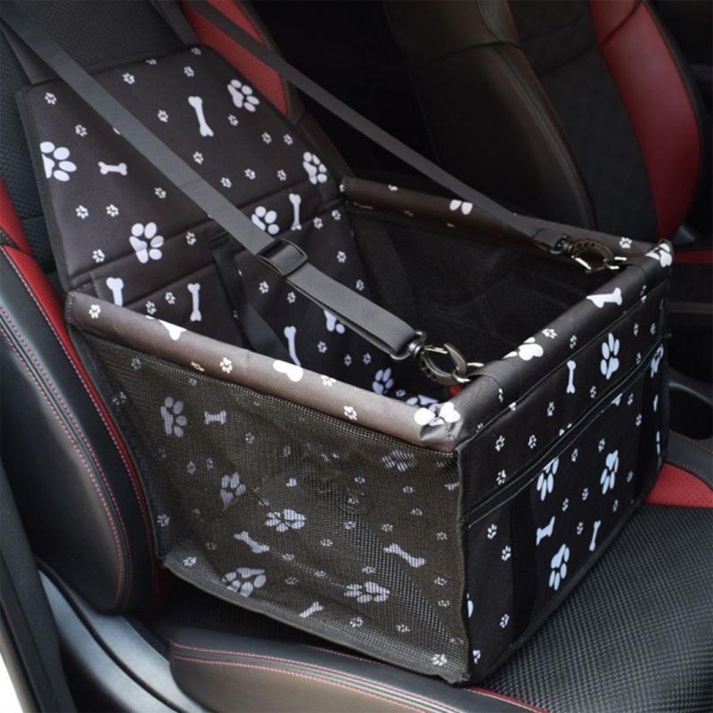 Dog Front Car Seat Cover Pet Booster Seat Travel Carrier Cage