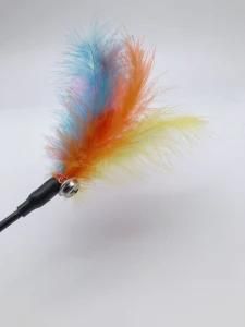 Cat Teaser of Cat Toy Pet Cat Supplies Dropship Feather Toy for Cat