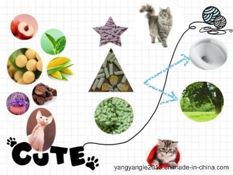 Cat Product: Peach Tofu Cat Litter - Odor Control, Easy Scoop