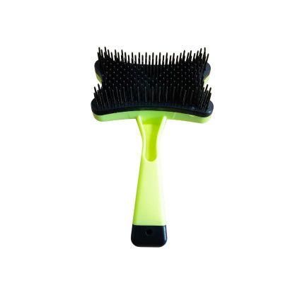 Wholesale Puppy Cat Comb Hair Brush Plastic Pet Dog Grooming Supplies Brushes Products Yellow
