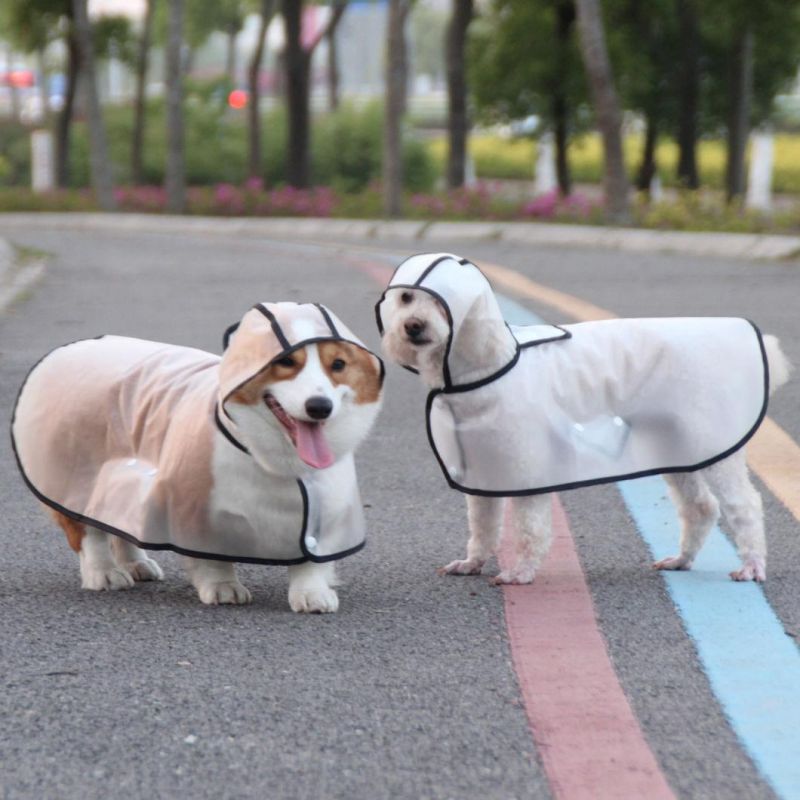 Designer Pet Apparel Raincoat Pet Product Pet Raincoat