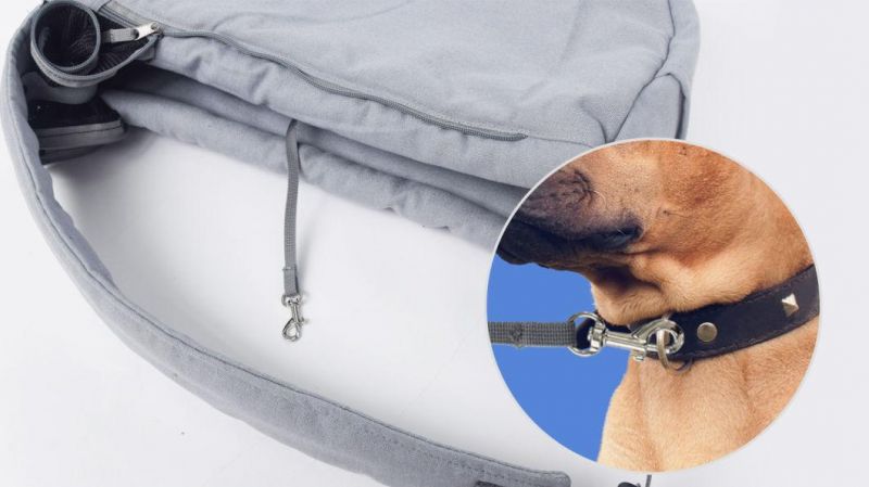 Factory Portable Canvas Detachable Pet Dog Bag Carrier for Travel